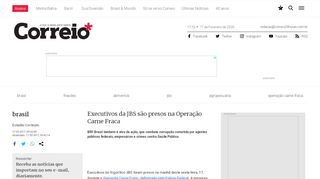 
                            13. Executivos da JBS são presos na Operação Carne Fraca - Jornal ...