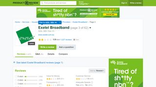 
                            6. Exetel Broadband Reviews (page 3) - ProductReview.com.au