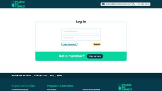 
                            1. Exhibitor Login - PharmaBizConnect