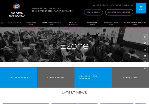 
                            8. Exhibitor Zone Login - Big Data World Singapore 2018