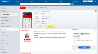 
                            10. Exide Access – (Android Apps) — AppAgg