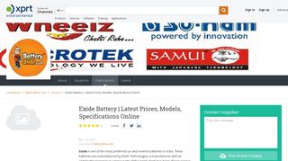 
                            8. Exide Battery | Latest Prices, Models, Specifications Online ...