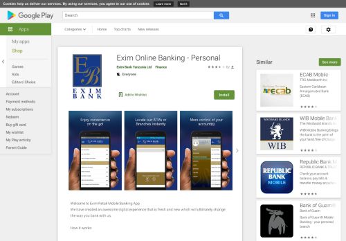 
                            10. Exim Online Banking - Personal - Apps on Google Play