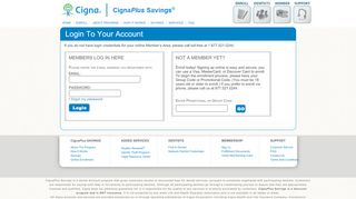 
                            11. existing member - CignaPlus Savings