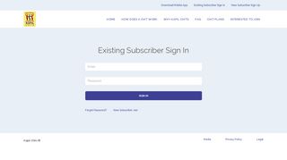 
                            1. Existing Subscriber Sign In - Kapil Chits
