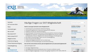 
                            5. EXIT-Mitgliedschaft | EXIT