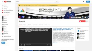 
                            2. Exopolitik - YouTube