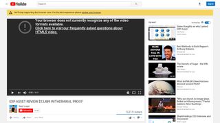 
                            4. EXP ASSET REVIEW $12,489 WITHDRAWAL PROOF - YouTube