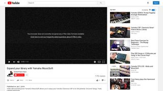 
                            9. Expand your library with Yamaha MusicSoft - YouTube