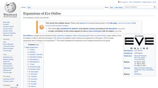 
                            13. Expansions of Eve Online - Wikipedia