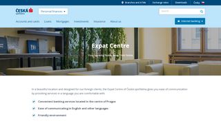 
                            10. Expat Center | Česká spořitelna