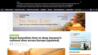 
                            10. Expat Essentials: How to shop Amazon's national sites across Europe
