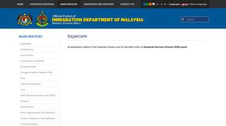 
                            2. Expatriate - Jabatan Imigresen Malaysia