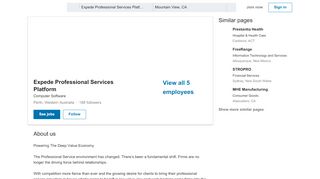 
                            12. Expede Professional Services Platform | LinkedIn