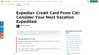 
                            7. Expedia+ Credit Card From Citi: Consider Your Next Vacation ...