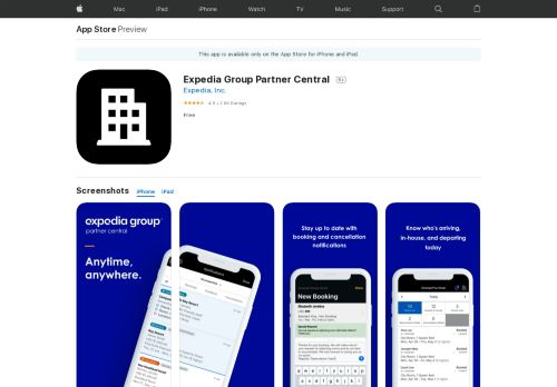 
                            7. Expedia Group Partner Central on the App Store - iTunes - Apple