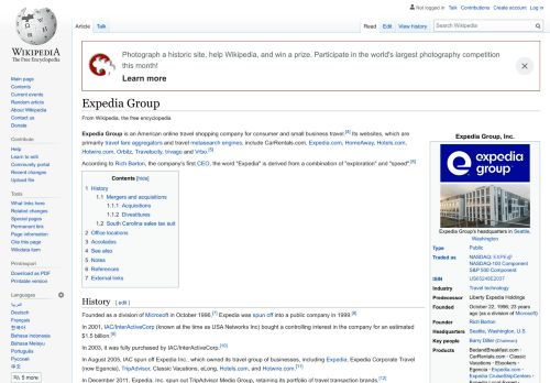 
                            8. Expedia Group - Wikipedia