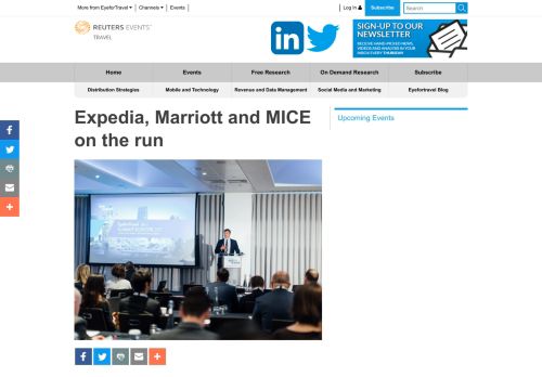 
                            9. Expedia, Marriott and MICE on the run | Travel Industry News ...