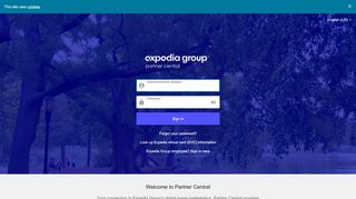 
                            1. Expedia Partner Central - Login