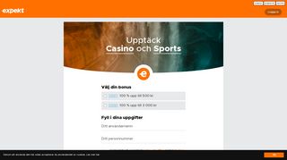 
                            9. Expekt: Bästa Oddsen på Sport