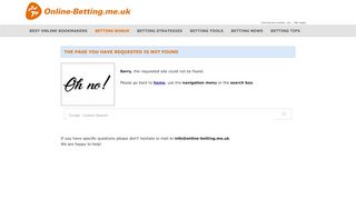 
                            5. Expekt Bonus - £20 Free Bet Bonus at Expekt - Online-Betting.me.uk