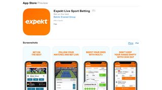 
                            11. Expekt Live Sport Betting on the App Store - iTunes - Apple