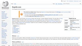 
                            11. Expekt.com - Wikipedia