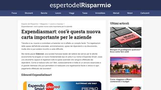 
                            8. Expendia Smart: come funziona? - Esperto del Risparmio