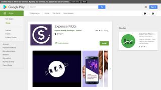 
                            5. Expense Mobi – Apps no Google Play