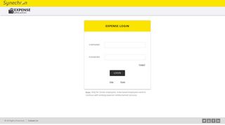 
                            5. Expense Portal - Synechron