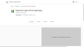 
                            7. Expensify Login with Google Apps - Google Chrome