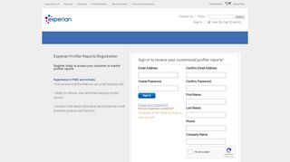 
                            3. Experian - Step 1: Sign In