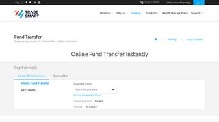 
                            12. Experience easy Fund Transfer for online equity ... - Trade Smart Online