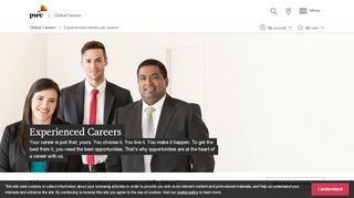 
                            5. Experienced careers job search - PwC