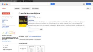 
                            9. Expert C# Business Objects