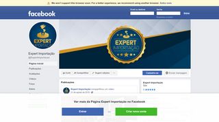 
                            6. Expert Importação - Página inicial | Facebook