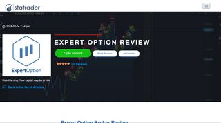 
                            7. Expert Option Review - SCAM BEWARE! - Demo - Login - Statrader