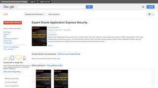 
                            12. Expert Oracle Application Express Security