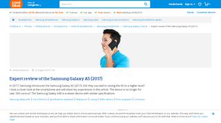 
                            7. Expert review of the Samsung Galaxy A5 (2017) - Before 23:59 ...