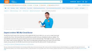 
                            10. Expert review: WD My Cloud Home - Before 23:59, delivered tomorrow