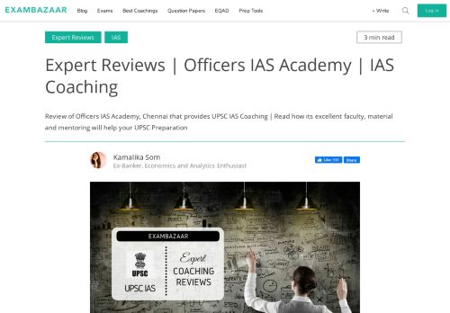 
                            11. Expert Reviews | Officers IAS Academy | IAS Coaching