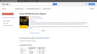 
                            10. Expert VB 2008 Business Objects