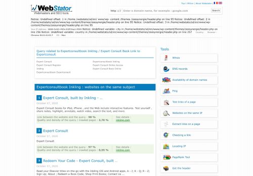 
                            3. Expertconsultbook Inkling - Webstator