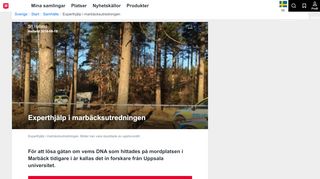 
                            6. Experthjälp i marbäcksutredningen (Samhälle) | Njus