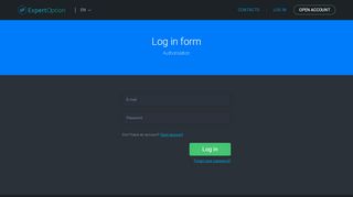 
                            3. ExpertOption - Login