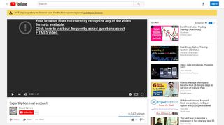 
                            8. ExpertOption real account - YouTube