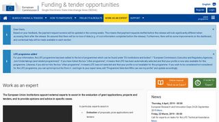 
                            5. Experts - Research Participant Portal - European Commission - Europa