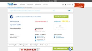 
                            9. ▷ expertum GmbH | Tel. (04421) 95262... - Bewertung - 11880.com