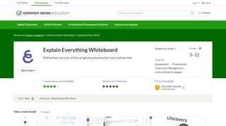 
                            7. Explain Everything Whiteboard Review for Teachers | Common Sense ...