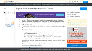 
                            2. Explain how FB connect authentication works - Stack Overflow